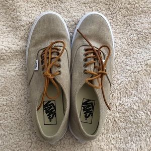 ✨Vans Tan Shoes✨
